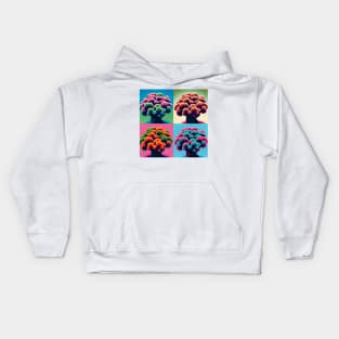 Pop flowerpot coral - Cool Underwater Kids Hoodie